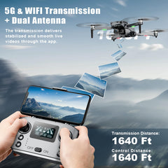 Glorale GPS Drone 1640ft video transmission for wide-area exploration