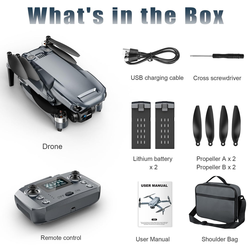 Glorale GPS Drone Follow Me and Circle Fly modes for dynamic shots