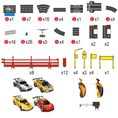 Glorryearst full-set assembly showcases ready-to-race fun.