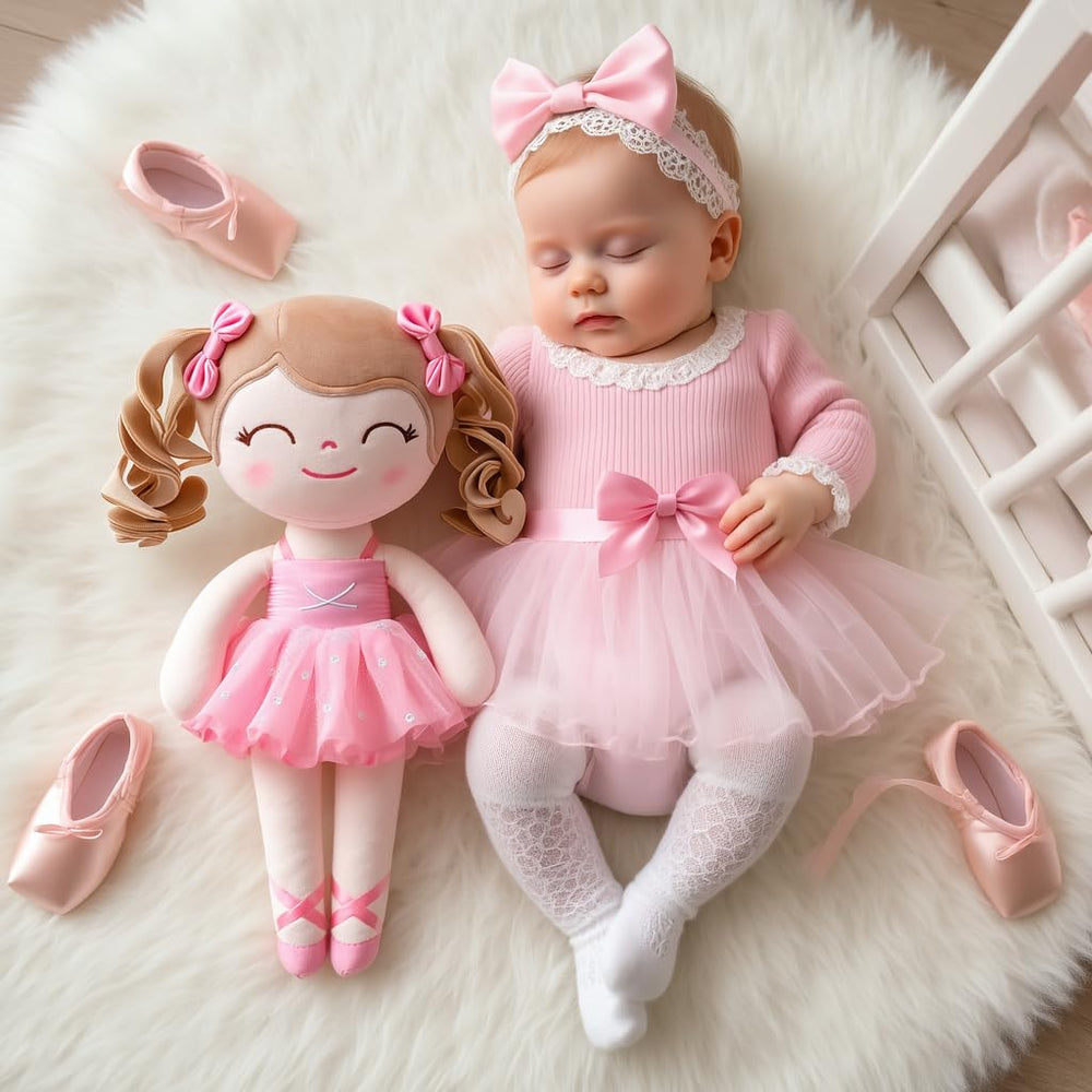 Gloveleya 13-inch ballet girl, lightweight for hugs and wear