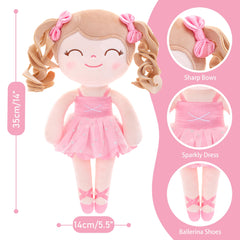 Gloveleya ballet doll in gift box, ready for a surprise