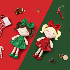 Gloveleya Christmas Baby Doll ready for gifting with a festive presentation
