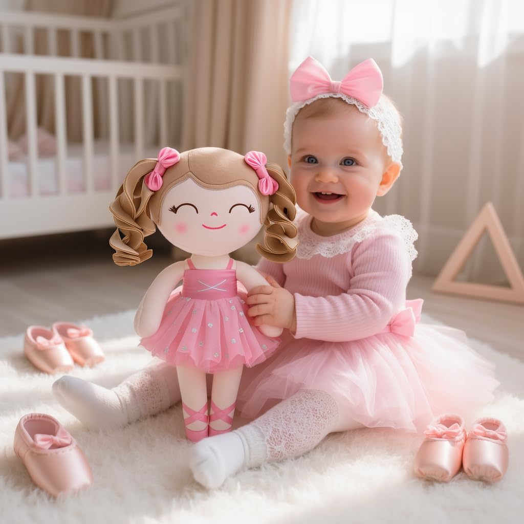 Gloveleya pink ballet costume enhances dress-up playtime