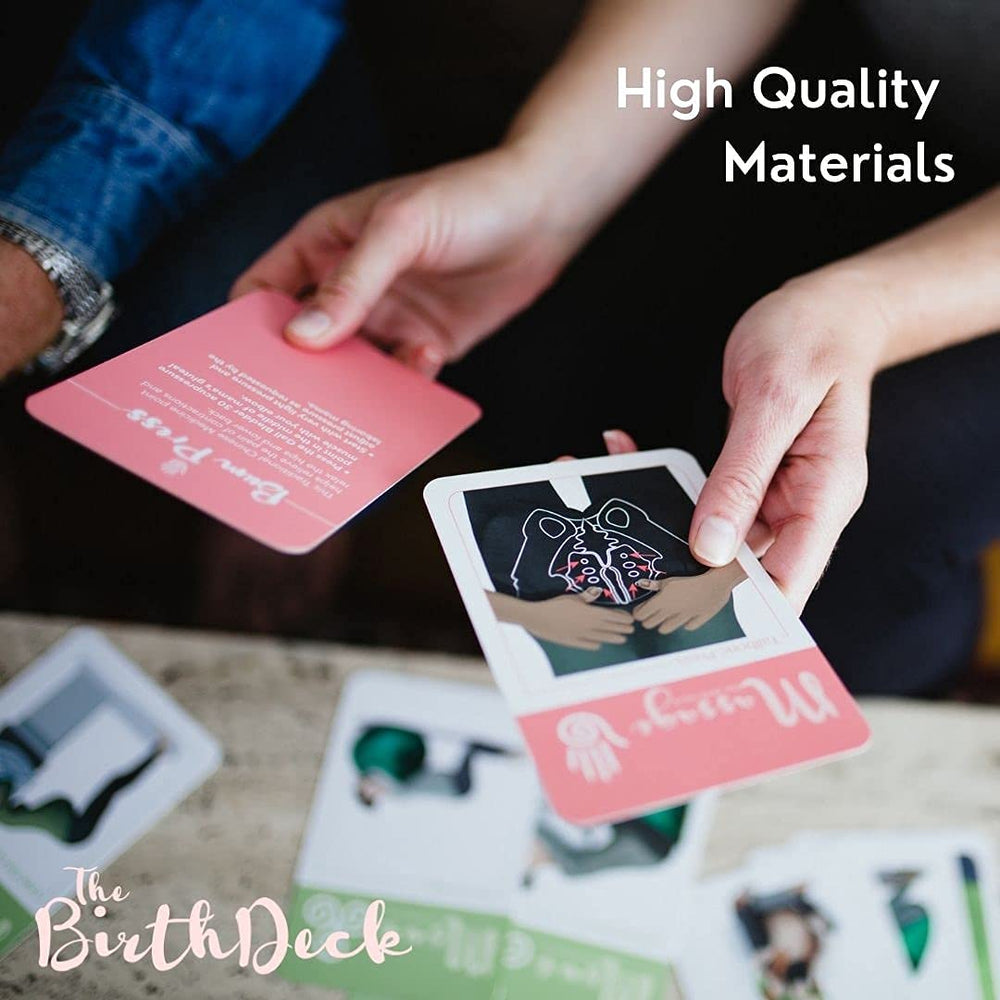 Glow Birth Deck Dad Guide: dad-friendly tips to support a partner.