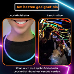 Glow Fever connectors kit enables easy necklace assembly and customization.