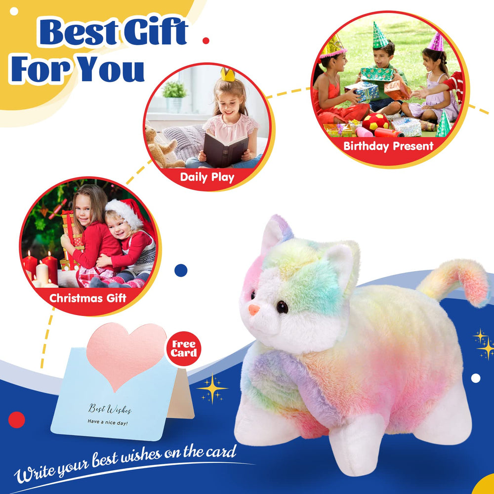 Glow Guards gift-ready rainbow cat for birthdays and holidays