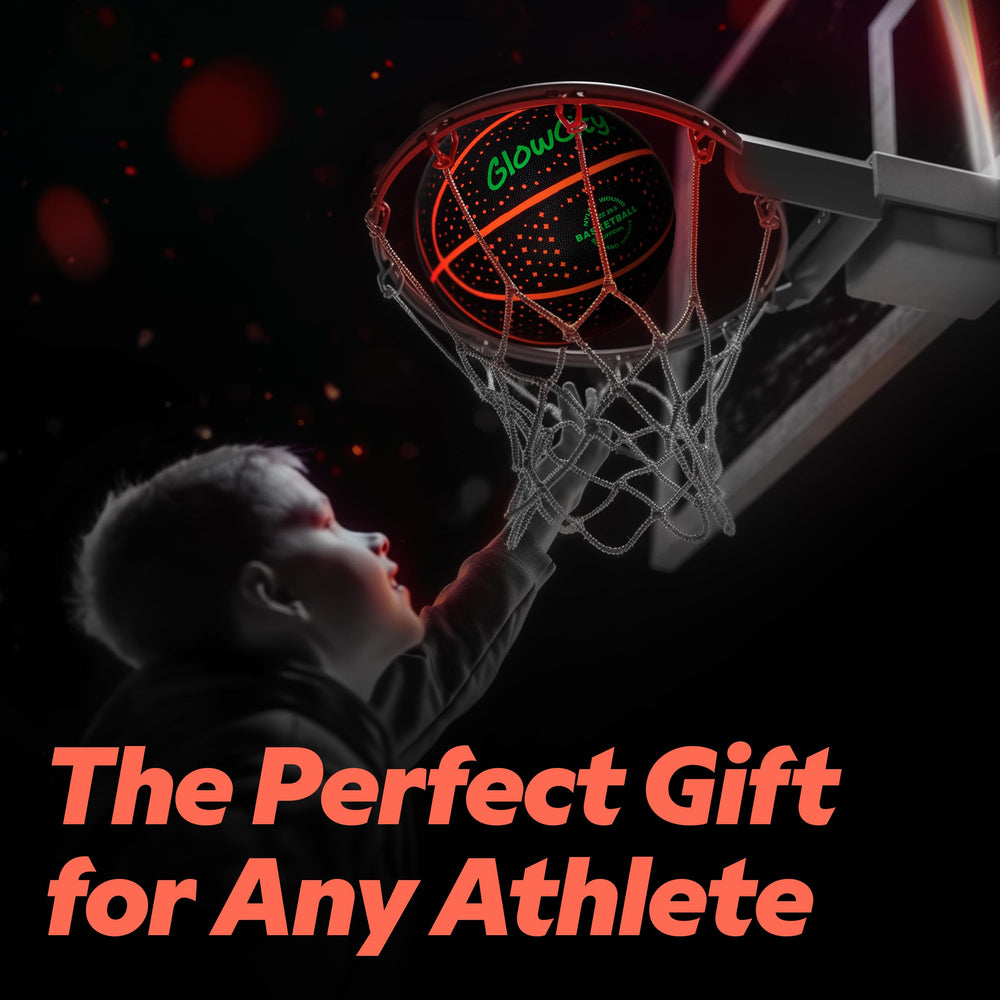 GlowCity size 7 basketball fits teens and adults for versatile outdoor play