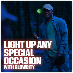 GlowCity Premium Leather LED Baseball gift idea for all ages.