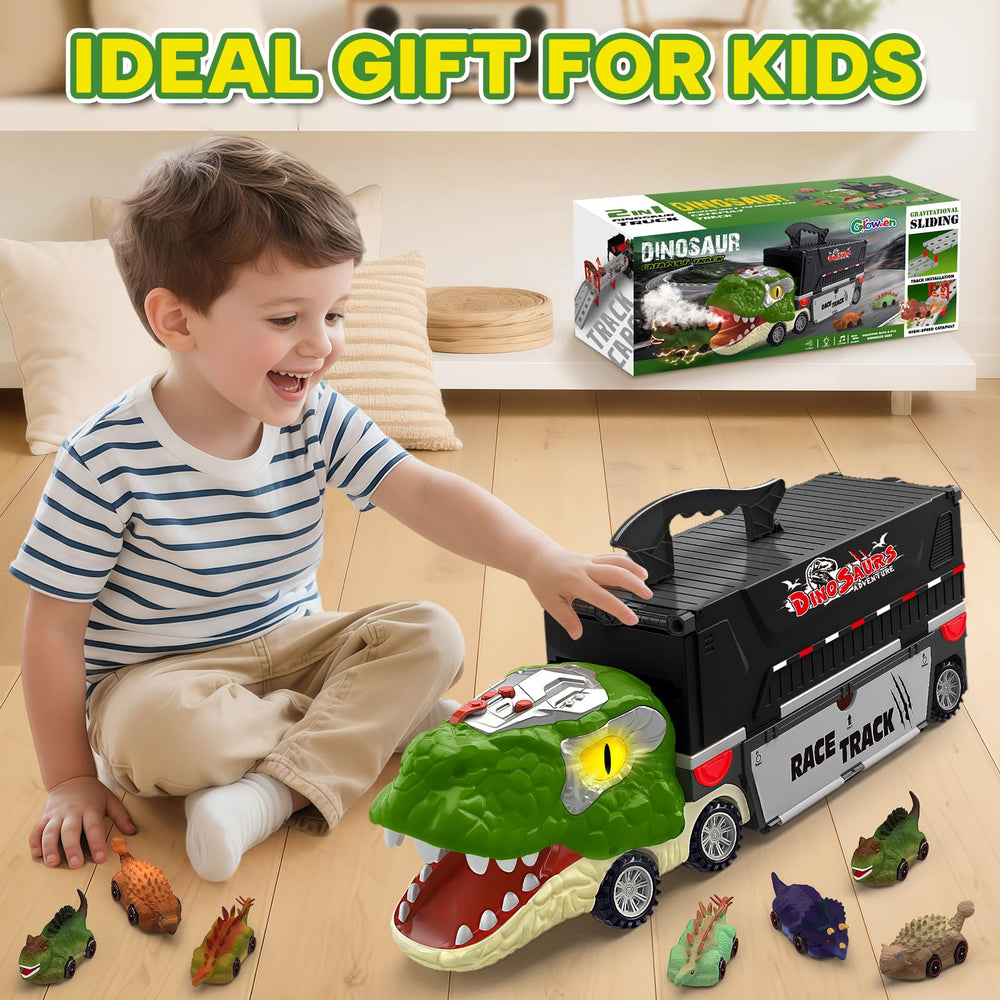 Gloween Gift packaging-ready dinosaur truck, ideal for birthdays