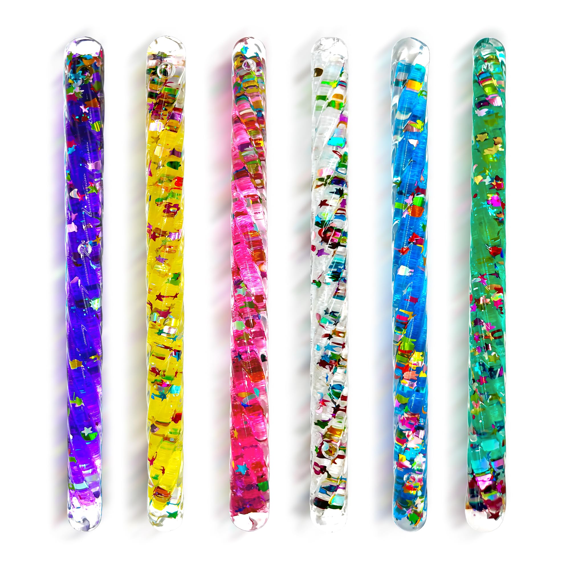 GloFX Liquid X pink glitter wand for vibrant kaleidoscope color flow.