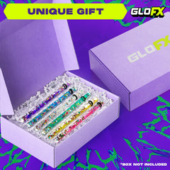 GloFX Liquid X tube spacers enable easy wand pairing.