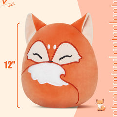 Glow Guards soft fox plush toy with skin-friendly fabric for daily use