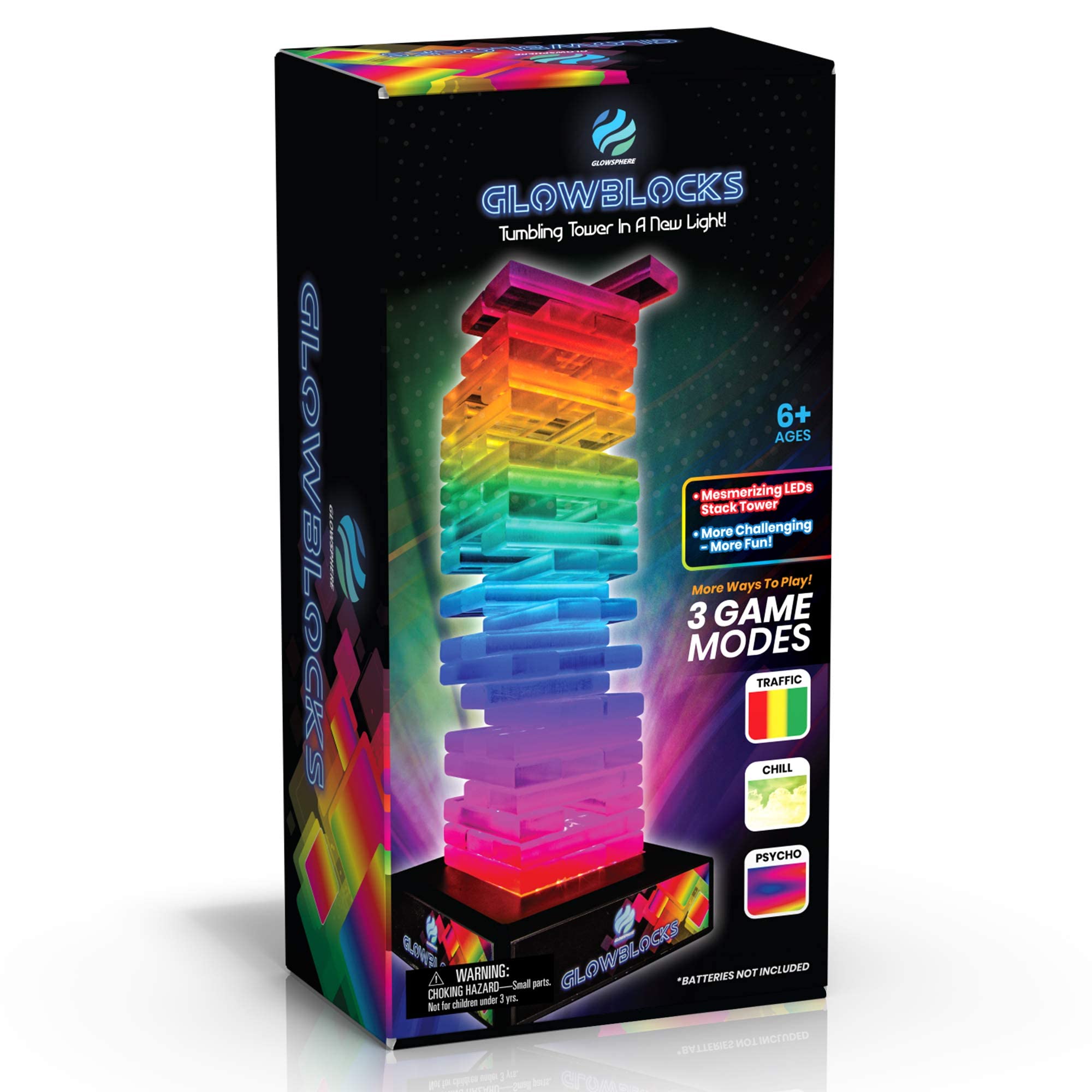 Glowsphere Glowblocks kit delivers engaging light-up play for all ages.