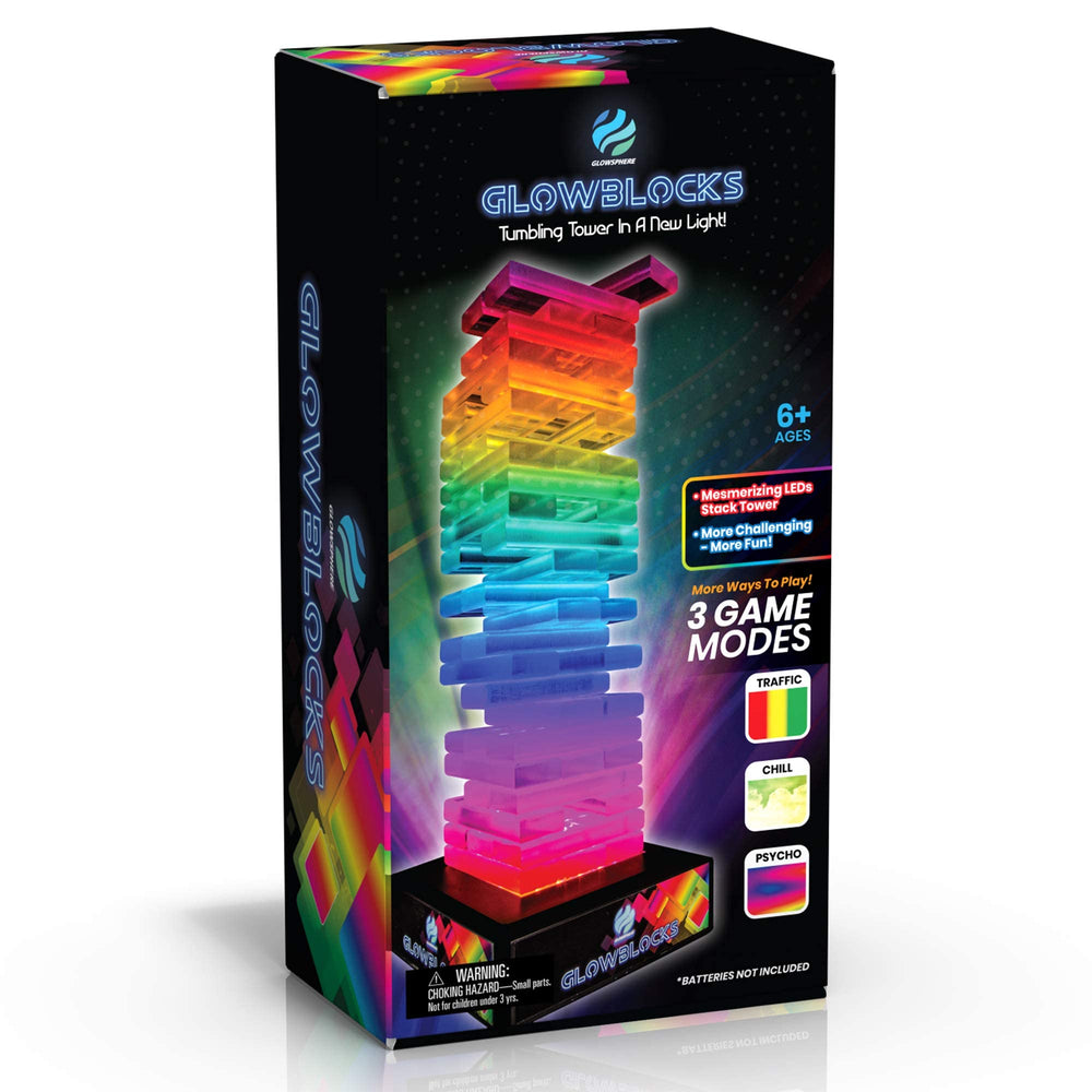 Glowsphere Glowblocks kit delivers engaging light-up play for all ages.