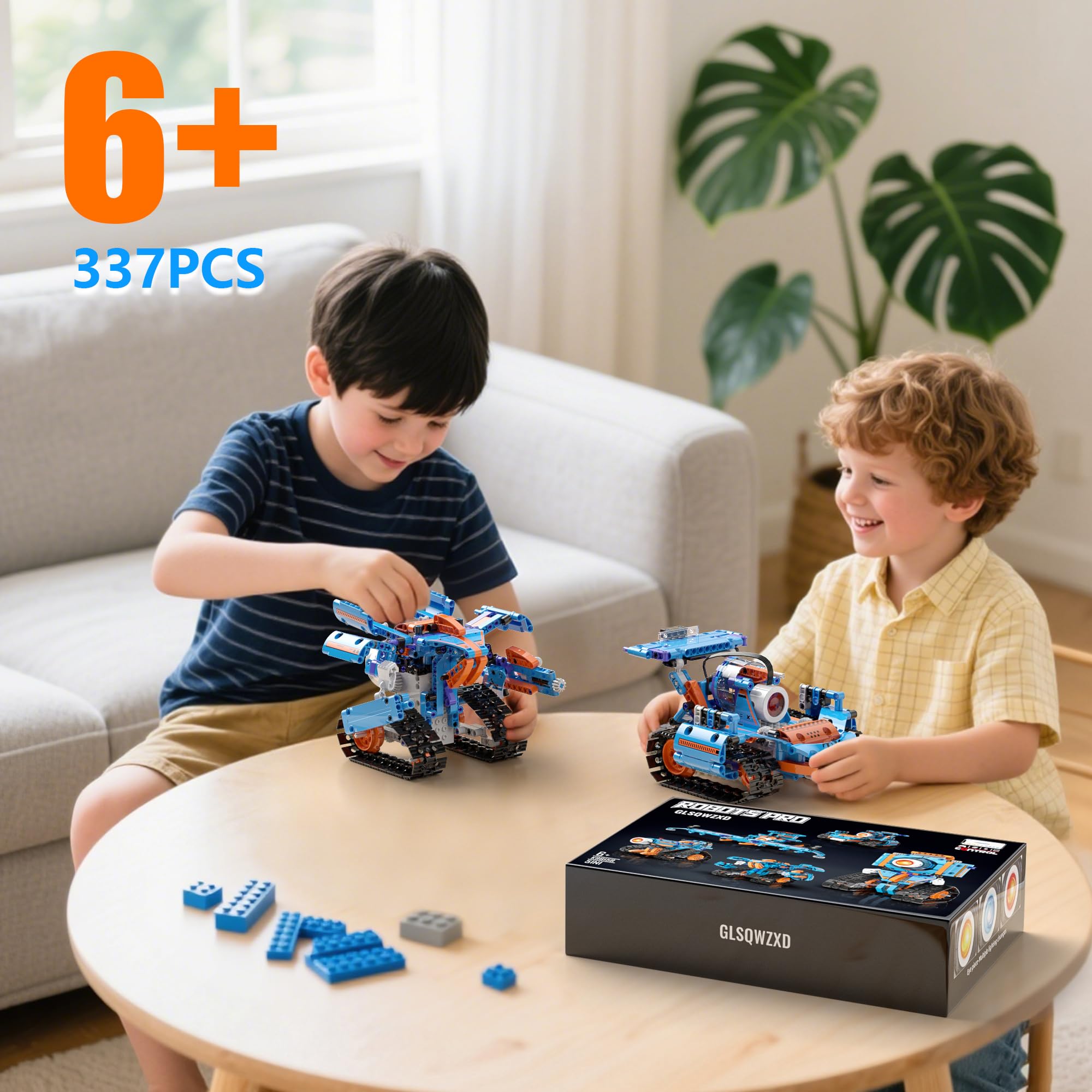 GLSQWZXD remote-control mode offers precise steering for kids' play.