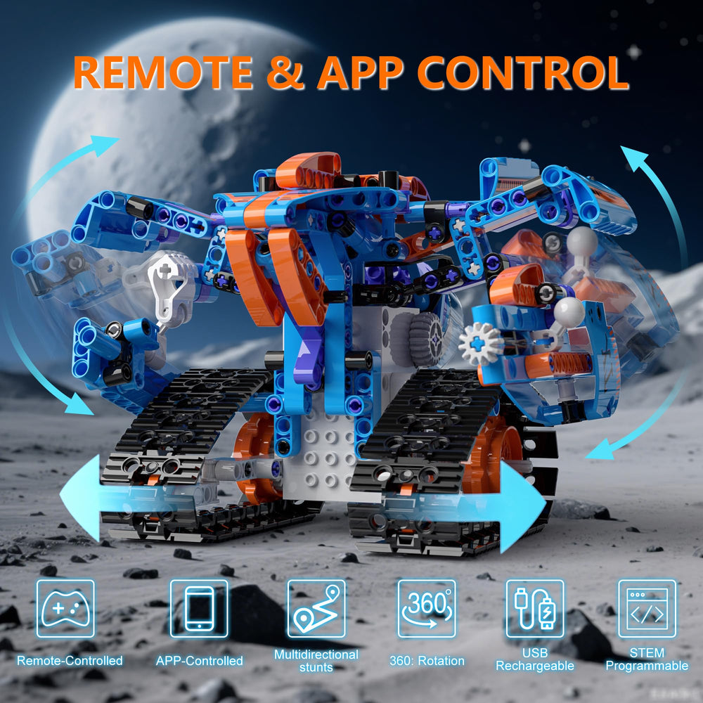 GLSQWZXD robot tank model demonstrates sturdy movement and engineering play.