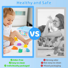 Gluaintdux squishy toys in animal shapes for early learning and calm play.
