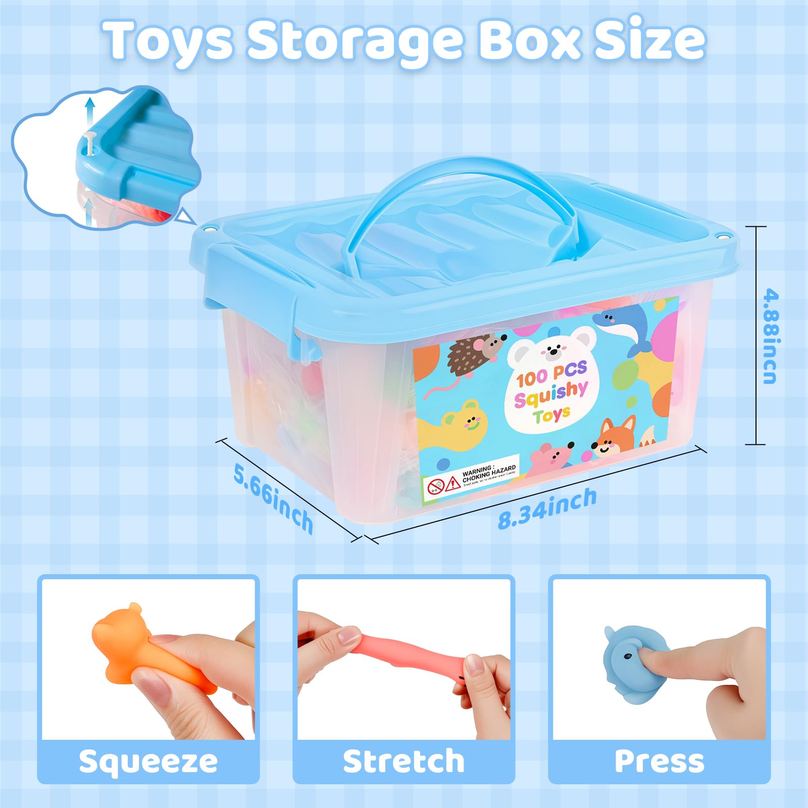 Gluaintdux squishy toys featuring unicorns for playtime and focus in classrooms.