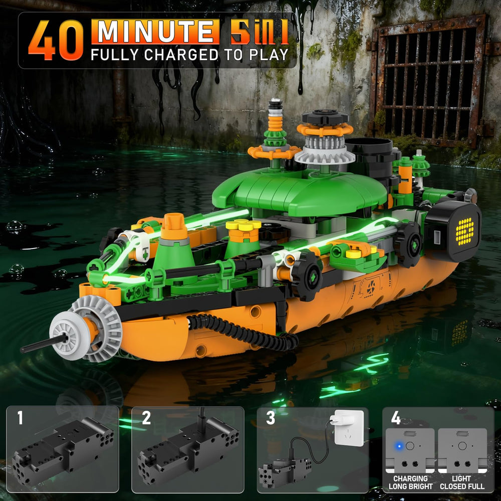 GLUISEUR 732-piece set offers strong expansion and durable building adventures.