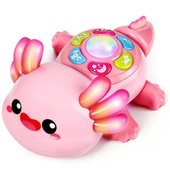 GMAOPHY baby axolotl toy crawling action promotes motor exploration during tummy time
