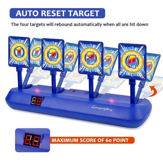 GMAOPHY two foam dart blasters for fast, engaging play.
