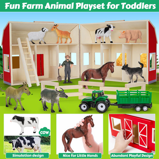 GMAOPHY ten farm animals set to spark storytelling and early learning.