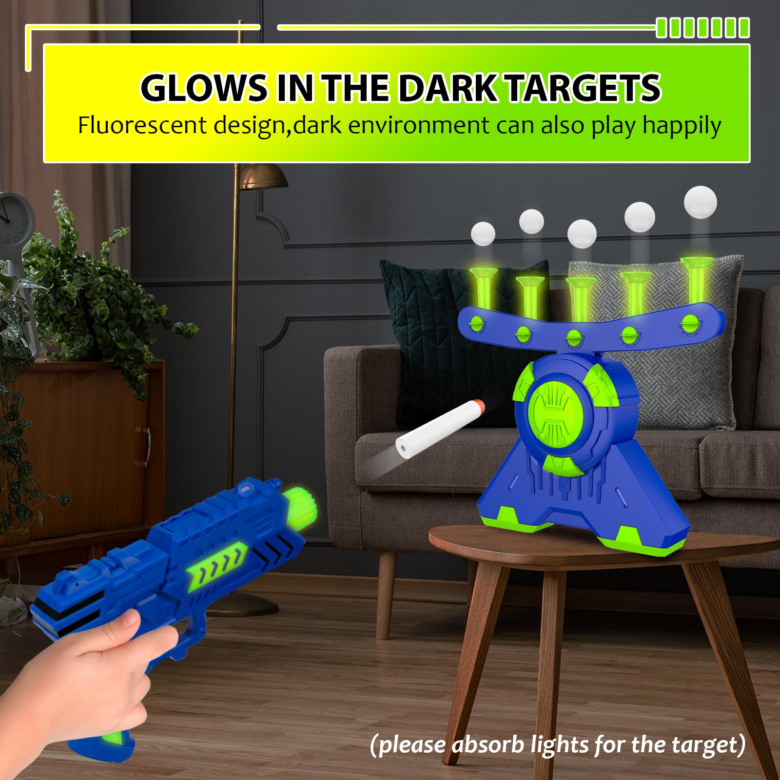 GMAOPHY foam dart gun ready for safe, family-friendly battles