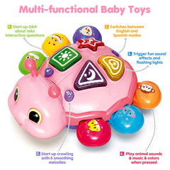 GMAOPHY infant toy with lights and sounds supports sensory development.