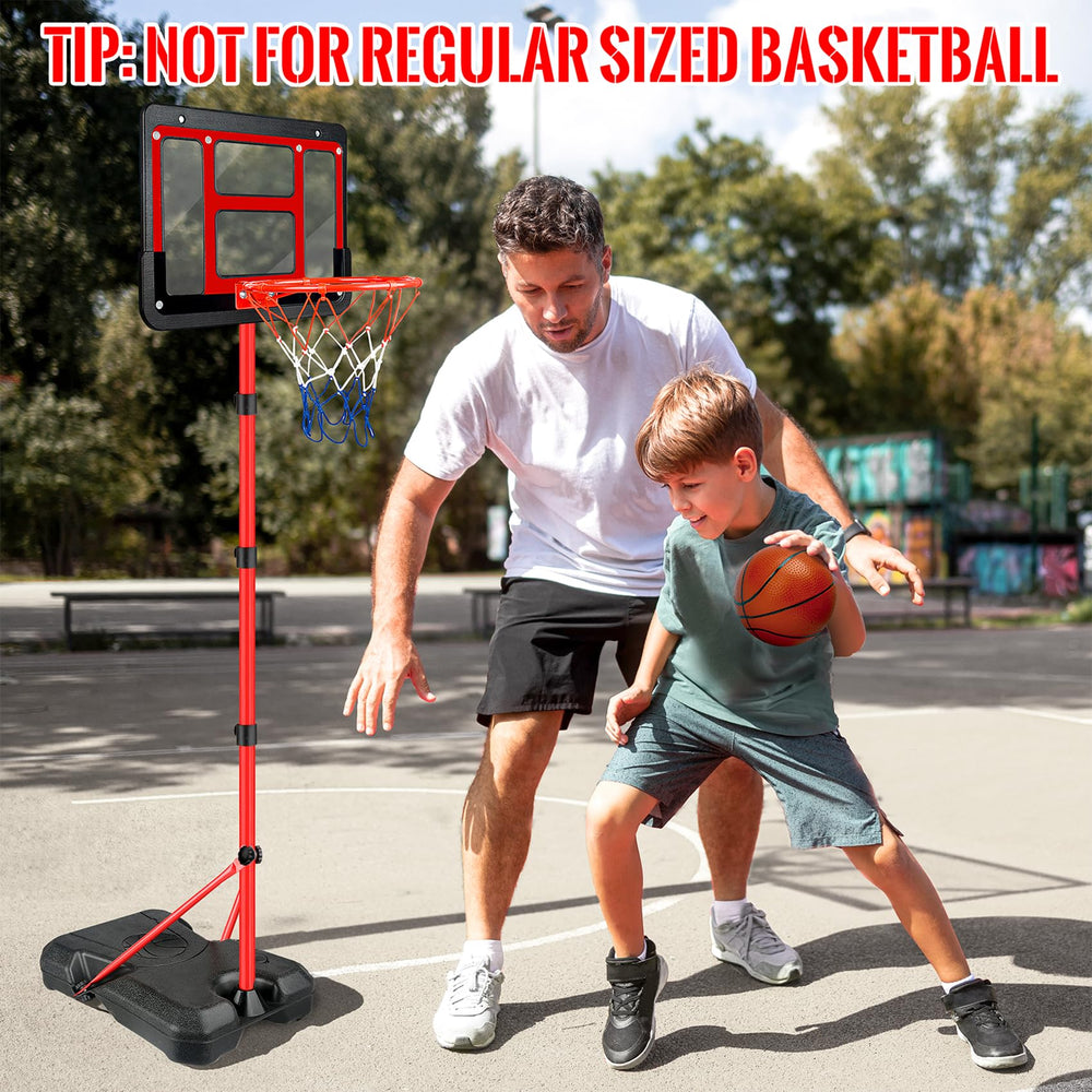 GMAOPHY backboard and rim offer a kid-friendly shooting experience