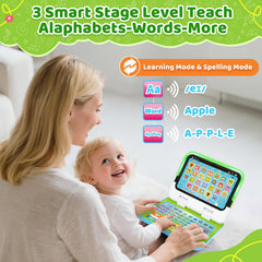 GMAOPHY screen-focused mode engages kids with colorful visuals and sound effects.
