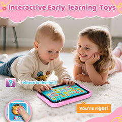 GMAOPHY learning laptop kid-using-workspace shows pretend play for social skills