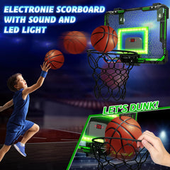 Close-up of GMAOPHY scoreboard display showing dual modes for scoring and countdown