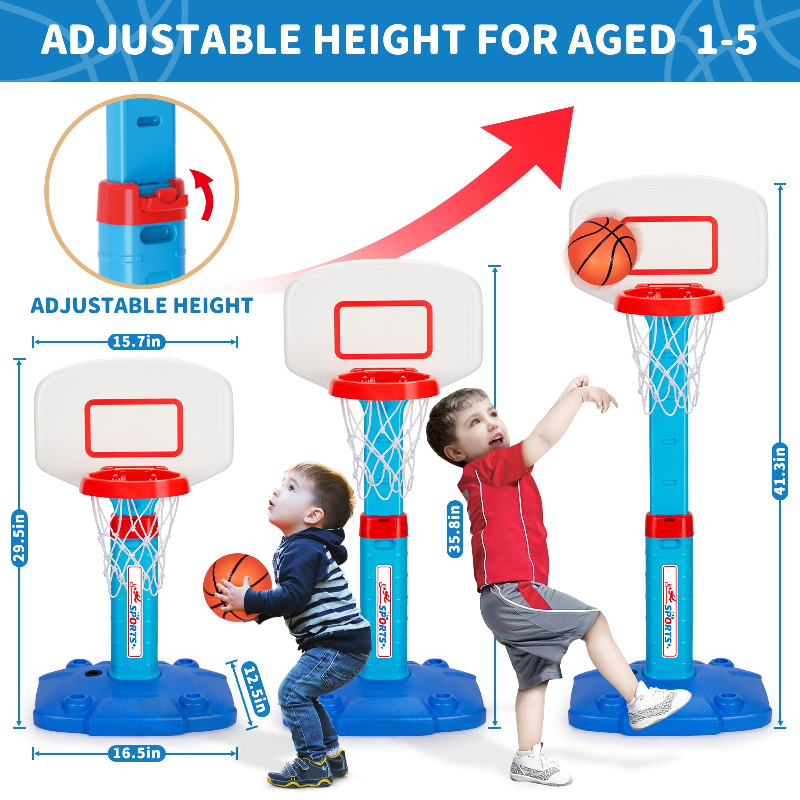 GMAOPHY three soft inflatable balls for safe toddler play.