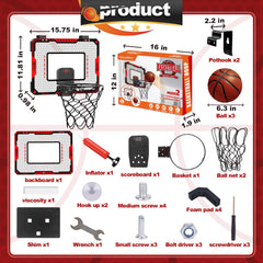 GMAOPHY over-the-door hoop makes a great birthday gift for young players.