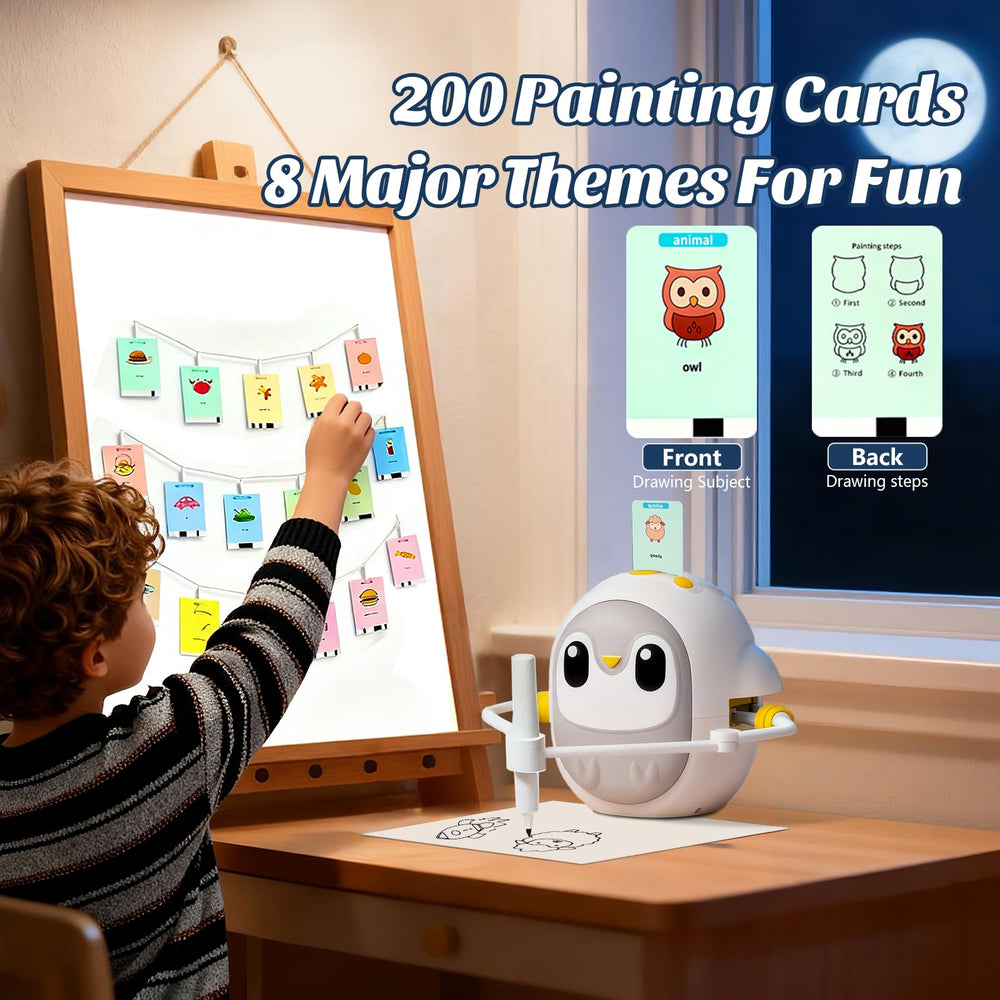 GMYGBY Drawing Robot 12 colored pencils boost colorful creativity