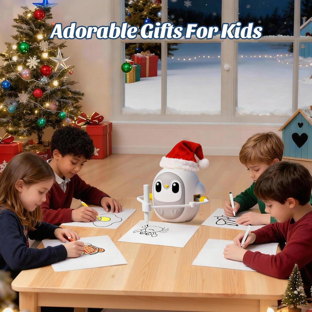 GMYGBY Drawing Robot kid drawing session fosters family learning