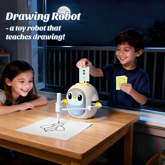 GMYGBY Drawing Robot 200 cards set sparks guided themed drawing
