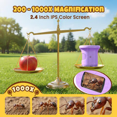 GMYGBY 2MP camera delivers crystal-clear images for science projects.