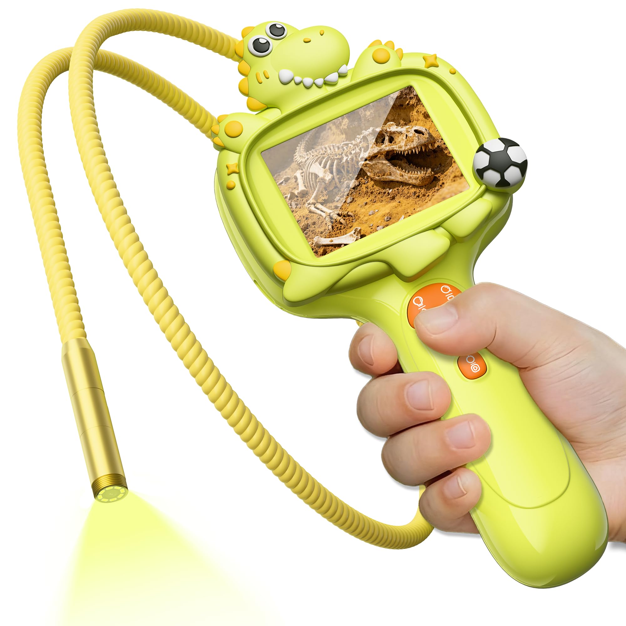 GMYGBY Dinosaur Borescope camera with water-resistant tube for underwater exploration