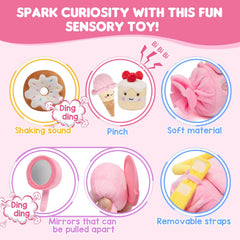 GNAYUIJ cake squeaker toy offers interactive sound for engaging playtime