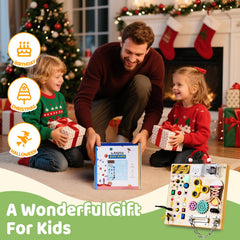 GNAYUIJ durable wood busy board with sturdy construction for everyday use.