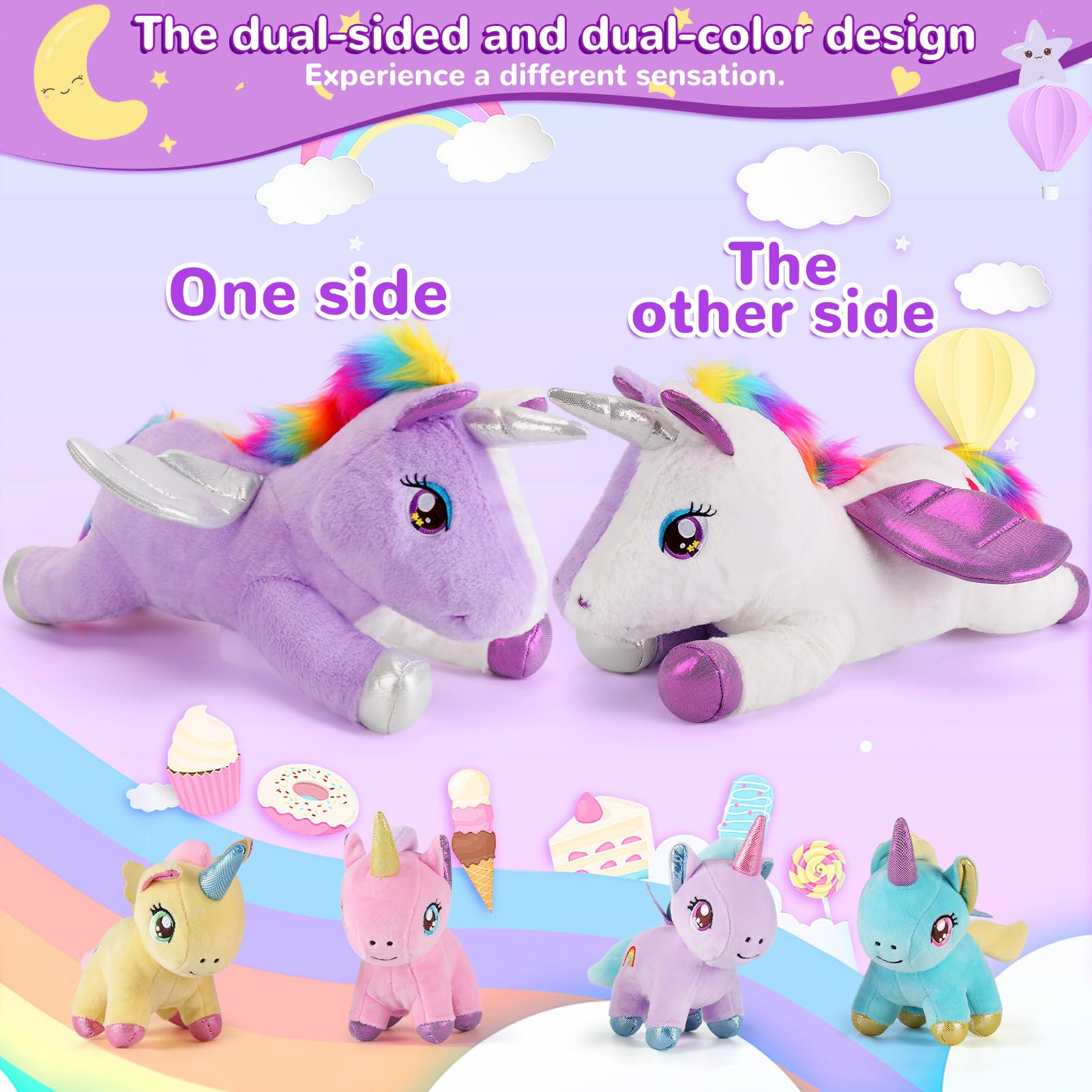 Gnomantic 5-in-1 unicorn safety tested for peace of mind.