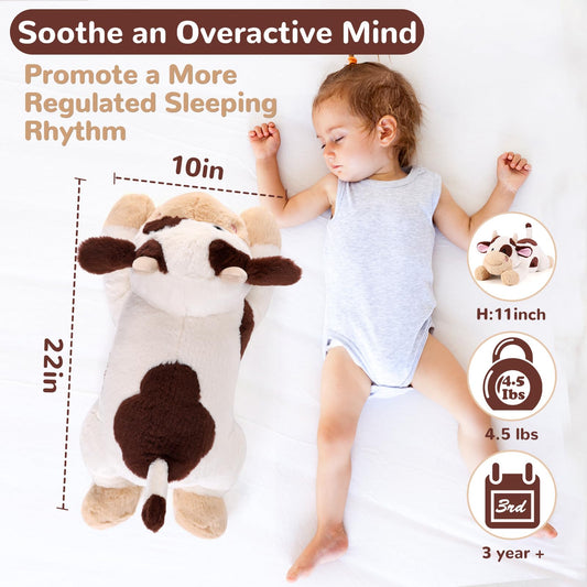 Gnomantic cow plush pillow for lounging and relaxing evenings.