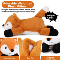 Gnomantic Fox soft fur close-up highlights ultra-soft texture for snuggles.
