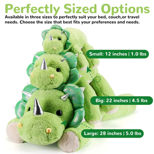 Gnomantic Triceratops face closeup plush showing friendly features and premium softness.