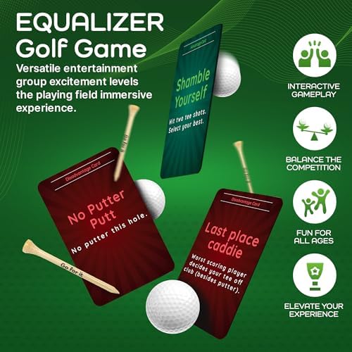 Go For It Golf Equalizer disadvantage cards spark competitive twists.