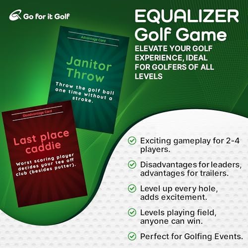 Go For It Golf Equalizer beginner-friendly option for social rounds.
