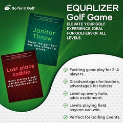 Go For It Golf Equalizer beginner-friendly option for social rounds.