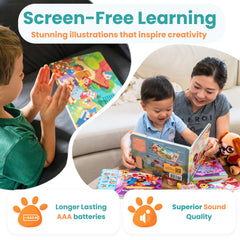 GO GO Bible Songs of Wisdom safe design ensures gentle audio during play.