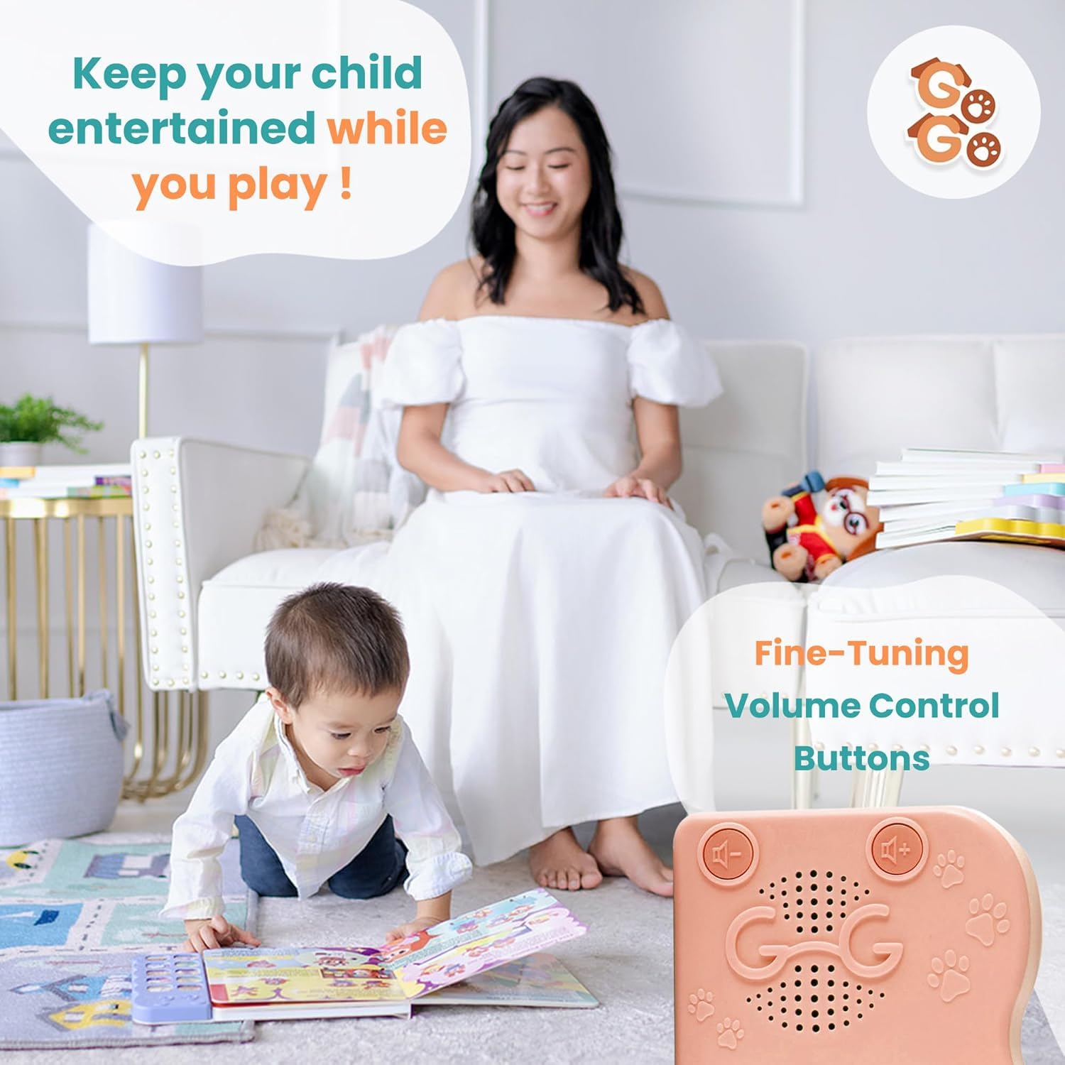 GO GO Songs of Creation and Praise durable-board-book ensures sturdy, kid-friendly use.